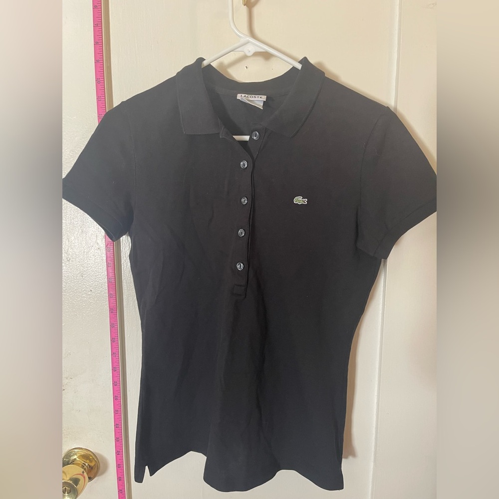 Lacoste Black Polo